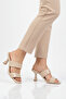 Beige Women's Heeled Slippers 451158 Z - 3