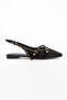 Celisse Staple Detailed Belted Ballerinas