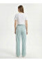 Women's Mint Elastic Waist Soft Textured Velvet Sweatpants Nj107 - 3