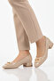 Beige Women's Evening Dress Shoes 608420 Z - 3
