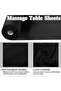 Disposable Perforated Massage Table Bedsheet Roll, Nonwoven Fabric, Black, 80x180cm, 50 Count - 4