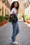 3-Compartment Authentic Handwoven Backpack