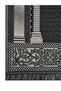 My Evilla Seccade Lightweight Foldable Washable Prayer Mat with Stylish Motifs, Dowry Box and Gift in Dark Gray - 4