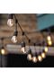 String light, 10 meters with 20 E27 sockets, IP44 - 3