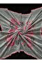 Crochet Embroidered Scarf/Yemeni/Textile/Cloth