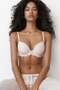 Microfibre push-up bra