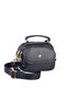 Nas Bag Women's 4-Compartment Snap Closure Handle Adjustable Long Strap Stylish Hand & Shoulder Bag