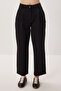 High Waist Woven Trousers Lzv0058 Black - 3