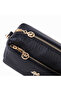 Nas Bag Women's 3-Compartment Soft Leather Adjustable Long Strap Shoulder Bag - 3
