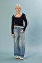Double Layered Knitted Blouse