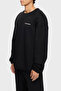 Back Printed Cotton Relaxed Fit Crew Neck Sweat Men's Sweat Lb25Fwturmusw