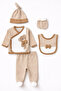 Baby Set Cotton 5 Piece Baby Boy Set 0-3 Months