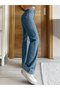 High-Waisted Wide-Leg Women's Jean Pants — Comfortable Fit Casual Denim - 2