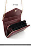 Bordo Shk286 Faux Leather 4 Compartments, Chain, Phone Holder and Shoulder Bag - 7