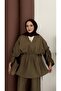 طقم نسائي مريح مع بنطلون بخصر مطاطي - 6