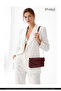 Bordo Shk286 Faux Leather 4 Compartments, Chain, Phone Holder and Shoulder Bag - 8