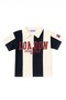 Boys' Polo Collar T-Shirt and Jeans Set - Printed Short Sleeve Top & Relaxed Fit Denim Pants - 4