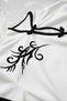 China Vintage Style Mandarin Collar Stripe Detail Floral Y2K Short Sleeve Blouse - 3