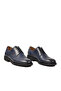 3520 Genuine Leather Navy Blue Men's Casual Shoes