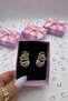 Multiple Ring Design Earrings – Gold & Silver Color |   Stylish and Modern Model - 2