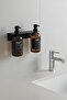 Decorative Metal Bathroom Shelf Minimalist Shampoo and Soap Dispenser Holder - 3