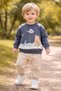 Baby Boy - Child 100% Cotton Cute Space Printed 2-Piece Set 6-18 Months - 2
