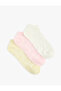 Cotton 3-Piece Booties Socks Set