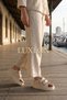 Women's Beige Daily Velcro Orthopedic Lightweight Sneaker Comfort Stylish Quality Walking Sports Shoes - 3