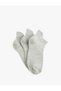 Set of 3 Cotton Booties Socks