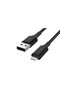 Cablu inteligent LED USB-A la Lightning, negru - 4
