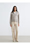 Esvab • Modern & Distinctive Devrik Roba Collar Women's Knitwear Cardigan - 2