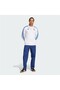 White Men's Real Madrid Zippered Sweatshirt Long Sleeve Top - It3804 - 3