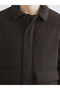 Esvab • Modern & Distinctive Regular Fit Wool Blend Cashmere Men's Coat - 3