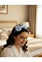 Premium Blue Bow Maternity and Mother Crown - Hospital Photography Accessory - Maternity Crown