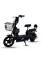 Retro Scrambler Electric Bike - 20" Fat Tires, Dual Suspension & Removable Battery Moto-Style E-Bike