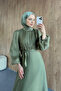 Grass Green Evening Dress Mint - 2