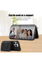 iPhone 17 (6.3 Inch) Compatible Wallet Case with Stand and Lanyard, Lux Velvet Case - 7