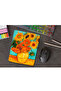 Sunflower Patterned Rectangular Mouse Pad with Wrist Support - 4