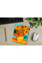 Sunflower Patterned Rectangular Mouse Pad with Wrist Support - 2