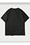 Glitter Detailed Shiny Unisex Oversize Fit T-Shirt - 3