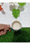 Brush Patterned Handmade Ceramic Cup - 3