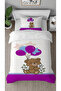 Teddy Bear Balloon Toy Patterned Design Digital Printed Special Design Children's Duvet Cover Set Without Sheets