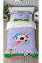 Goal Football Ball Goal Patterned Design Digital Printed Special Design Children's Duvet Cover Set Without Sheets