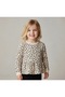 Girl's Leopard Patterned Blouse - 2