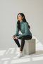 Women's Stand Collar Half Zipper Blouse |   Comfortable, Flexible, and for Daily Use - 6