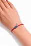 Glass Evil Eye Beaded Lucky Bracelet with Card Korean Rope Marteniçka - 3