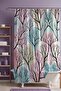 Bathroom Curtain, Song of the Branches Patterned Shower Curtain, Bathtub Curtain 175X200Cm