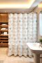 Bathroom Curtain, Pastel Love Chain Patterned Shower Curtain, Bathtub Curtain 175X200Cm - 3