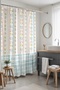 Bathroom Curtain, Ice Blue Broken Cloud Patterned Shower Curtain, Bathtub Curtain 175X200Cm - 2