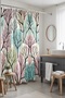 Bathroom Curtain, Song of the Branches Patterned Shower Curtain, Bathtub Curtain 175X200Cm - 2